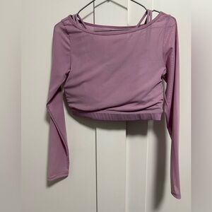 Move Theology size M Lavender Mesh Layer Up